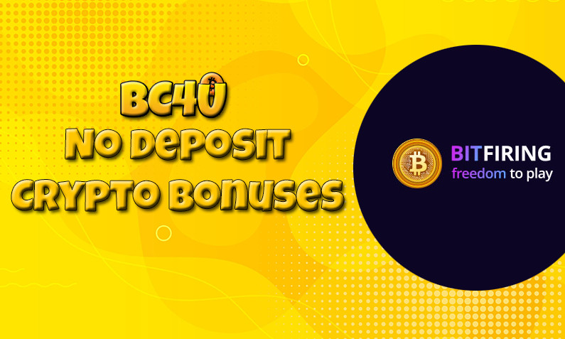 Latest Bitfiring btc casino no deposit bonus September 2022