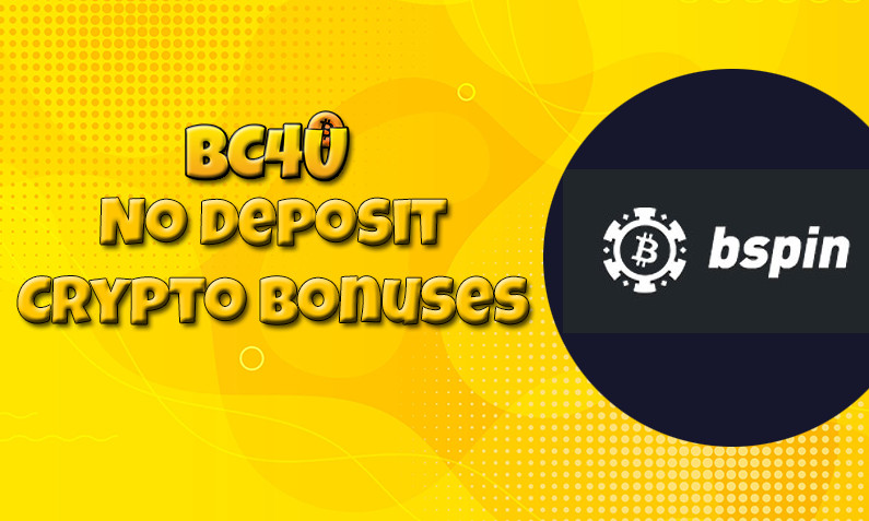 Latest bspin btc casino no deposit bonus 31st of January 2022