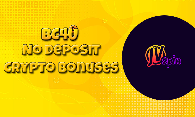 Latest JVspin btc casino no deposit bonus 12th of February 2022