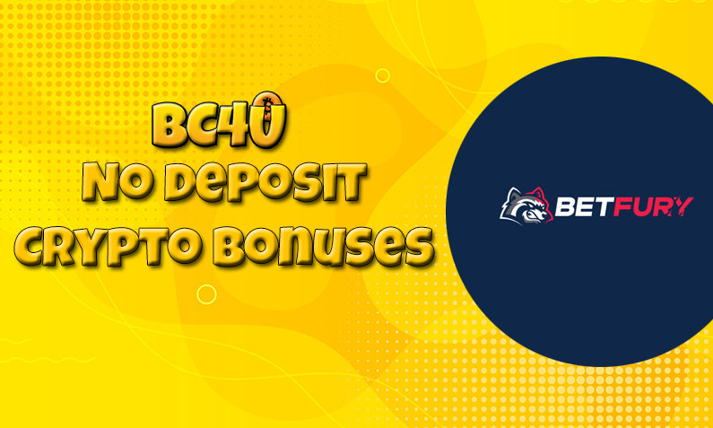 Latest no deposit crypto bonus from BetFury, today 7th of April 2023