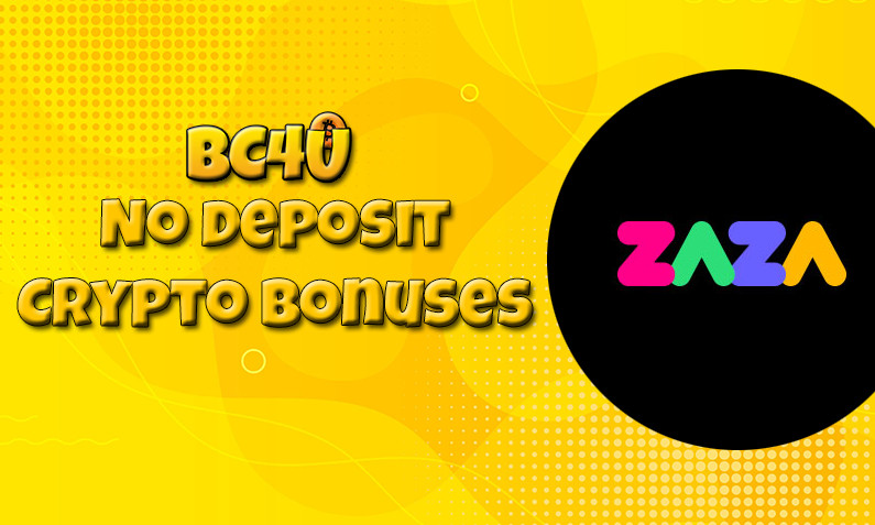 Latest Zaza btc casino no deposit bonus October 2022