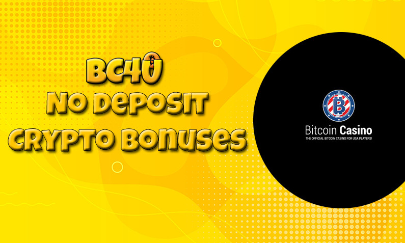 New crypto bonus from Bitcoincasino us 18th of January 2022