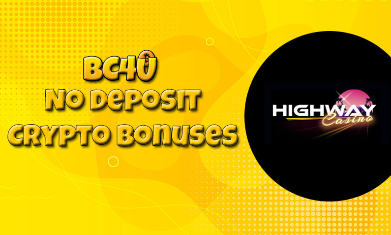 New crypto bonus from Highway Casino October 2022