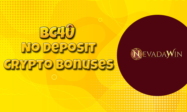 New crypto bonus from Nevada Win 1st of February 2022