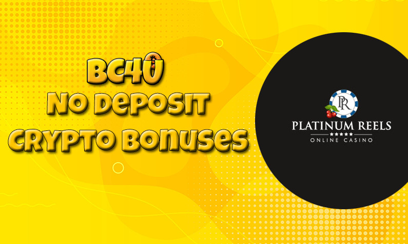 New crypto bonus from Platinum Reels- 19th of March 2023