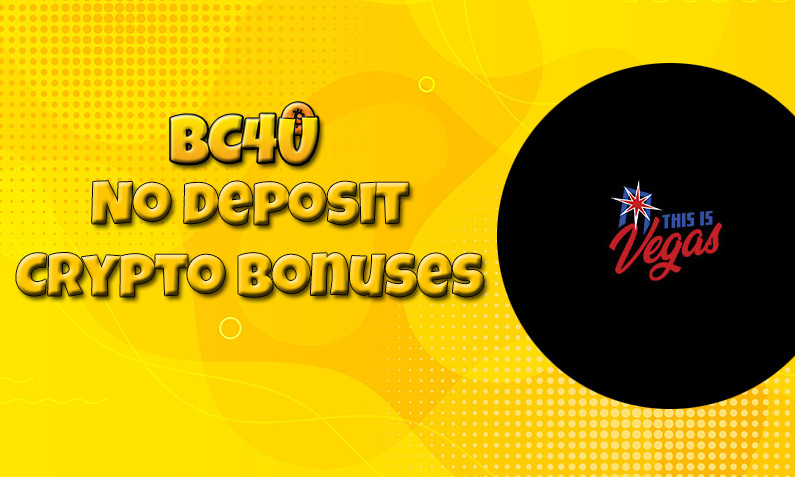 New crypto bonus from This is Vegas 13th of February 2022